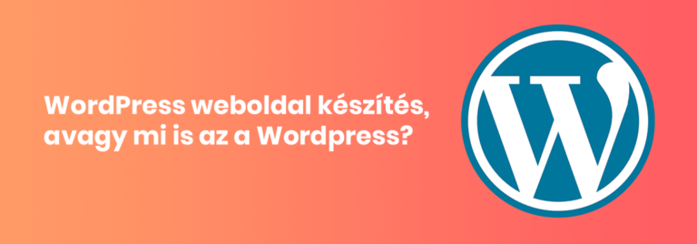 WordPress weboldal készítés