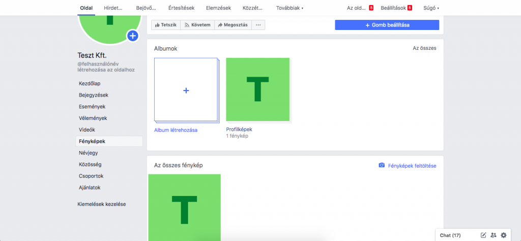 Facebook képgaléria