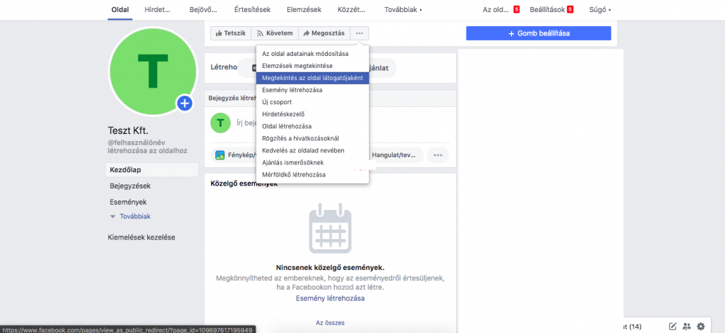 Megtekintés látogatóként