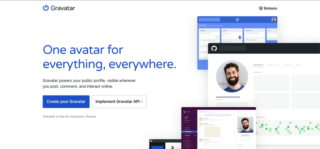 gravatar weboldal