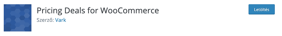 pricing deals Woocommerce bővítmény