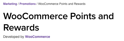 Woocommerce hűségpont