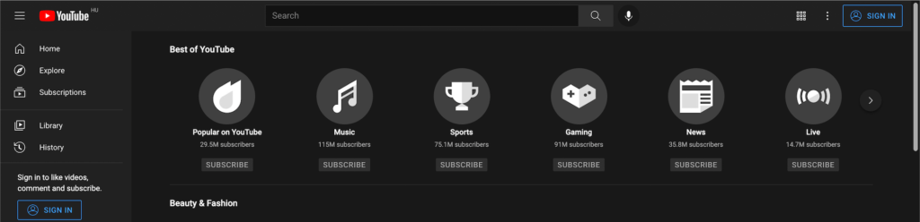 youtube