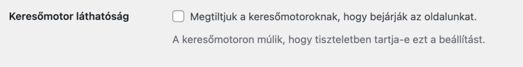 keresőmotor láthatóság