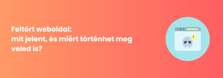 feltört weboldal