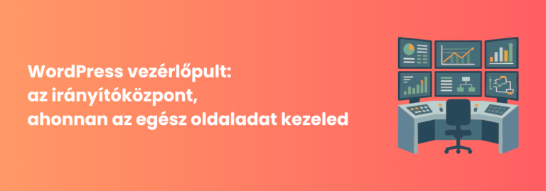 WordPress vezérlőpult